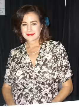 Actor Sean Young at the Big Apple Convention in Manhattan. Photographed by Luigi Novi. This photo may only be used if the photographer is properly credited. (Se (2009)