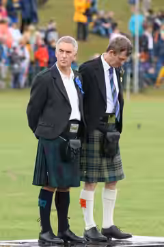 Scottish actor Denis Lawson at the 2006 Crieff Highland Games.
