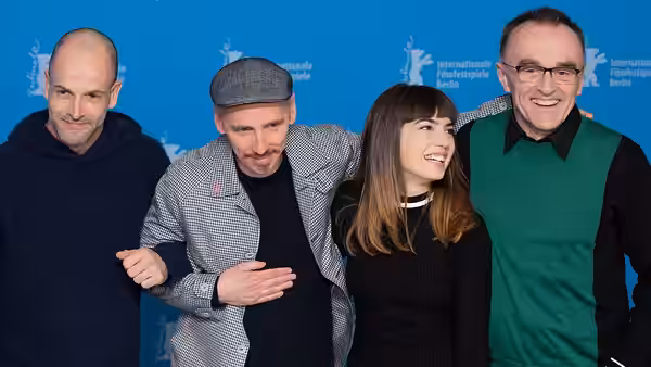 The film team of T2 Trainspotting at the Berlinale 2017