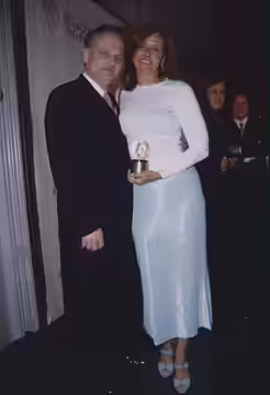 Photos by Patrick McMullan David Chase and Lorraine Bracco The 59th Annual Peabody Awards The Waldorf=Astoria May 22, 2000 (2015)