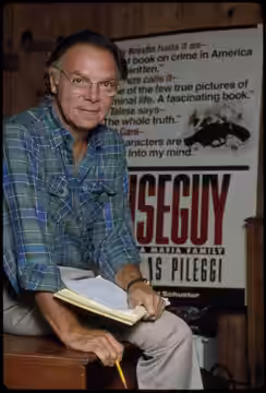 Title: Nick [i.e. Nicholas] Pileggi Creator(s): Gotfryd, Bernard, photographer Date Created/Published: [1986] Medium: 1 photograph : color transparency ; 35mm (