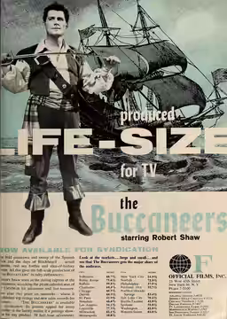 Advertisement for The Buccaneers (1958)
