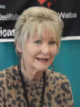Dee Wallace at Animate x Nightmare Weekend Des Moines in 2024