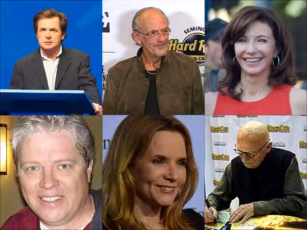 This file is a derivate work of the above named images to illustrate the cast of the 1990 film w:Back to the Future Part III. (2021)