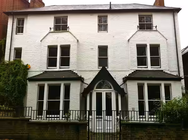 A house located at 89 Southwood Lane where Graham Chapman lived with his partner David Sherlock until his death. (2011)