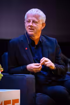Richard Curtis at the Montclair Film Festival 2016.