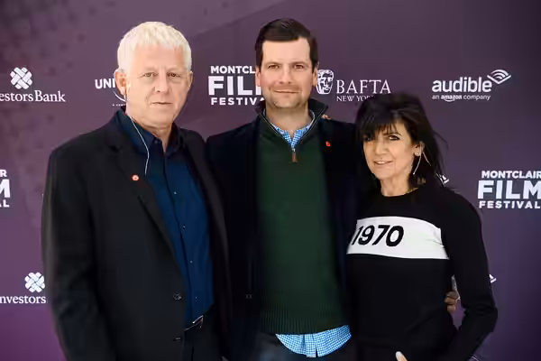 Love Actually With Richard Curtis LukeParkerBowles and EmmaFreud Photo courtesy of Neil Grabowsky, Montclair Film Festival. (2016)