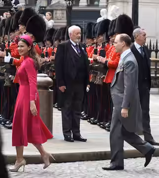 National Service of Thanksgiving for Her Majesty’s Platinum Jubilee at St Paul’s Cathedral, 3 June 2022 From the Court Circular: “The Queen was represented by T