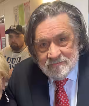 Ricky Tomlinson at a charity fundraiser for the Liverpool Irish Centre, on November 2nd, 2025.
