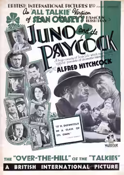 Poster for the 1930 film “Juno and the Paycock” (alternate title “The Shame of Mary Boyle”).
