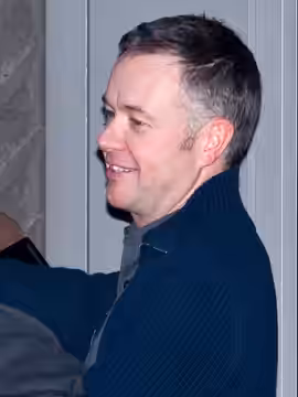 Michael Winterbottom, British filmmaker, at the press conference for his documentary "The Shock Doctrine" (2009)