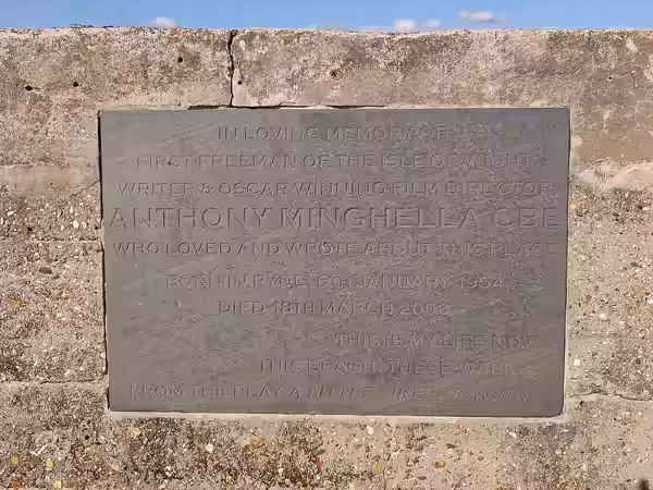 Memorial to Anthony Minghella, Ryde (2024)