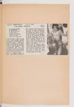 Sujet : Vocoret, Michel (1938-2016) Contient : coupures de presse. - Concerne : Accord parfait,La baraka,Bon week end,Nuit de Chine,Les petites femmes de Broadw