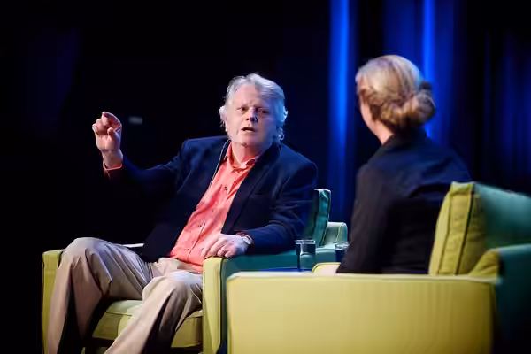 Michael Dobbs, Author and Executive Producer of House of Cards, at the Nordic Media Festival 2013