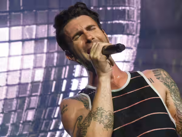 Adam Levine performing at the opening night of the Honda Civic Tour 2013