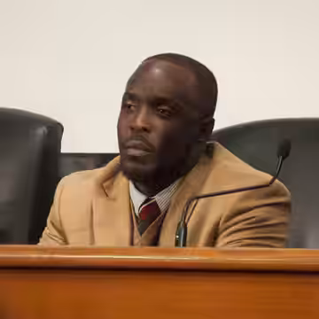 Actor Michael K. Williams at Harvard University for a November 8, 2010 panel discussion on The Wire.