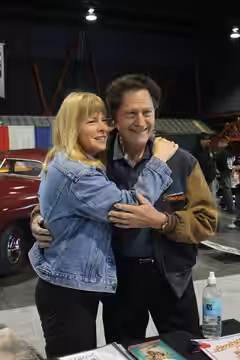 American Graffiti actress Candy Clark at the 2009 Sacramento Autorama.