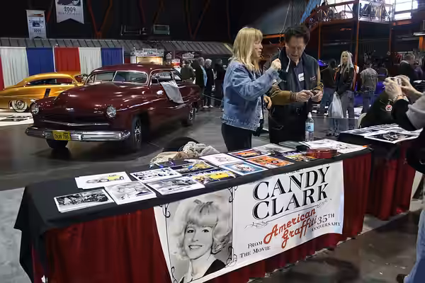 American Graffiti Actress Candy Clark at the 2009 Sacramento Autorama.