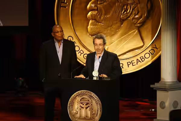 Paris Barclay and Warren Leight 69th Annual Peabody Awards Luncheon Waldorf=Astoria Hotel New York, NY USA May 17, 2010