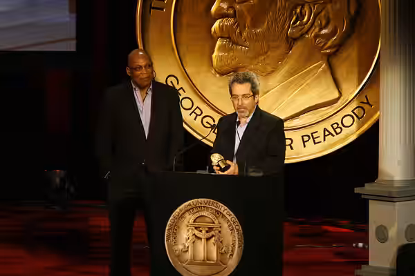 Paris Barclay and Warren Leight 69th Annual Peabody Awards Luncheon Waldorf=Astoria Hotel New York, NY USA May 17, 2010