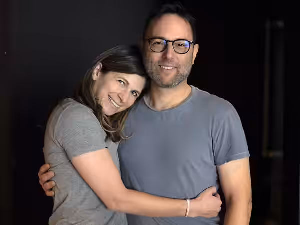 Lindsay Goffman and Mark Goffman in 2020.