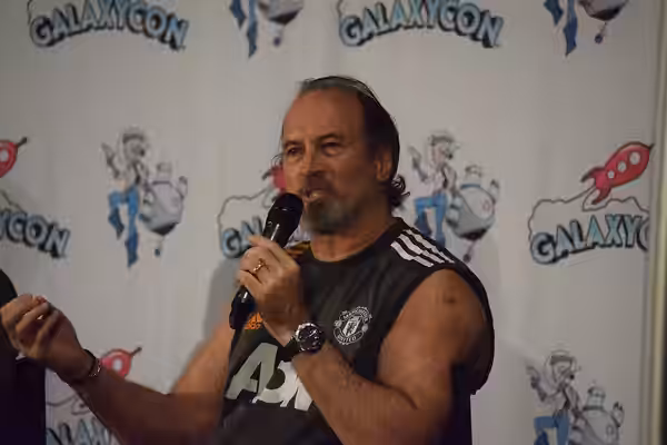 Scott Patterson at GalaxyCon Raleigh in 2022