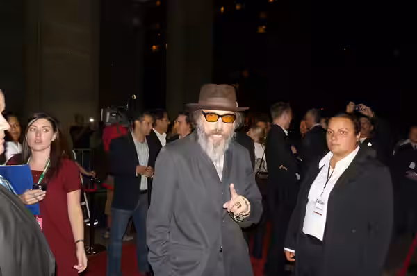Borat Director and Seinfeld Writer Larry Charles talks with the Fans at Ryerson University Theater outside of the Tiff '08 Premiere of His new documentary, Reli (2008)