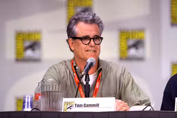 Tom Gammill at the 2011 San Diego Comic-Con International in San Diego, California. Please attribute to Gage Skidmore if used elsewhere.