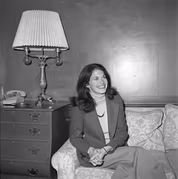 Sherry Lansing, president of 20th Century-Fox, in Los Angeles, California (1980)