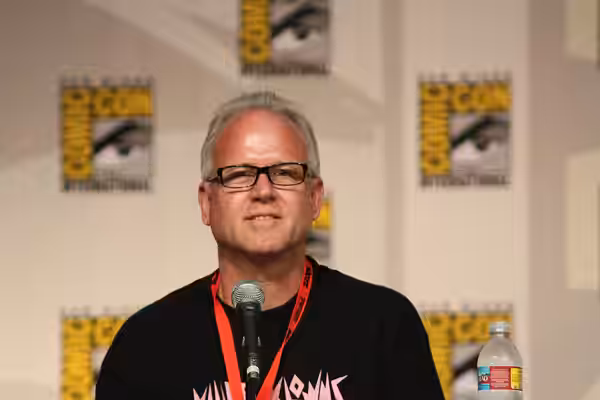 Director of The Simpsons Mike Anderson. (2009)