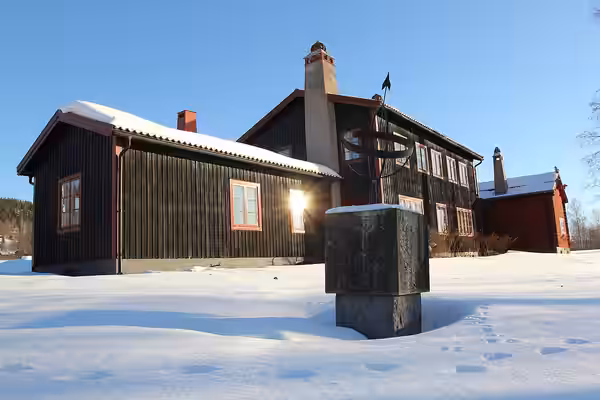 "Alfvéngården", home of Hugo Alfvén (1872 – 1960). Tibble, Leksand Municipality, Sweden. (2011)