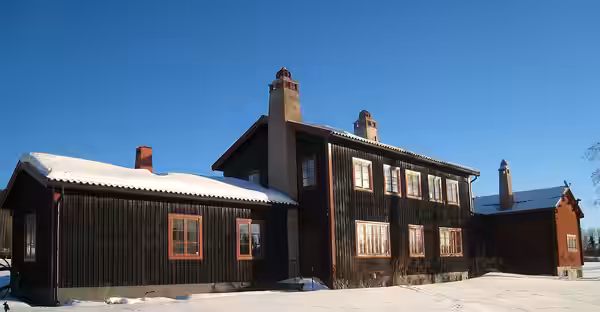 The home of Swedish music composer Hugo Alfvén, in county Dalarna, Sweden