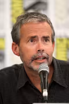 Mike Scully at the 2011 Comic Con in San Diego