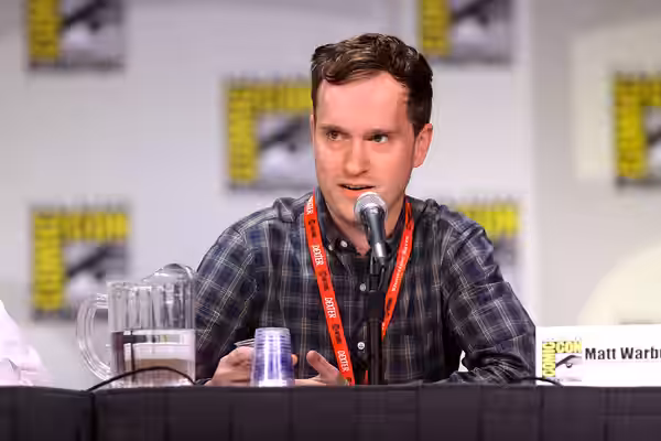 Matt Warburton at the 2011 San Diego Comic-Con International in San Diego, California. Please attribute to Gage Skidmore if used elsewhere.