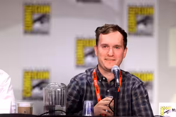 Matt Warburton at the 2011 San Diego Comic-Con International in San Diego, California. Please attribute to Gage Skidmore if used elsewhere.