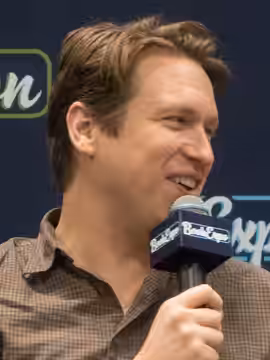 Pete Holmes at BookExpo at the Javits Center in New York City, May 2019.