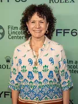 Susie Essman, actress, at the 63rd annual New York Film Festival at Lincoln Center in 2025 for the film Blue Moon