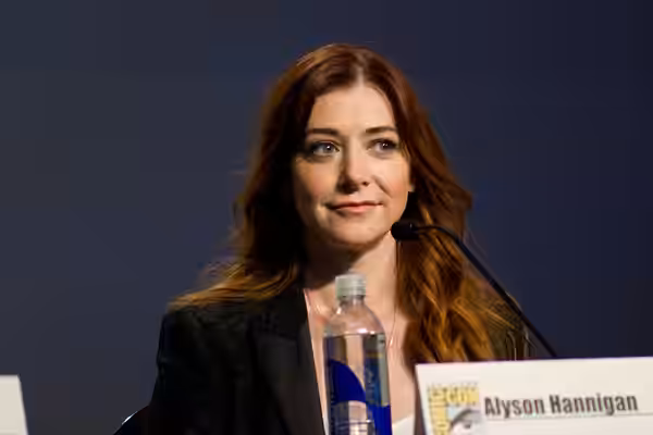 Alyson Hannigan at the 2013 San Diego Comic-Con International in San Diego, California.