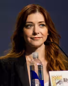 Alyson Hannigan at the 2013 San Diego Comic-Con International in San Diego, California.