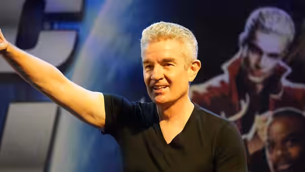 Author : @Kiri Karma Comiccon Brussels 2023 - Fall - Q&amp;A James Marsters James Marsters aka Spike, Lord Piccolo, Brainiac,... All Buffy fans already know it?