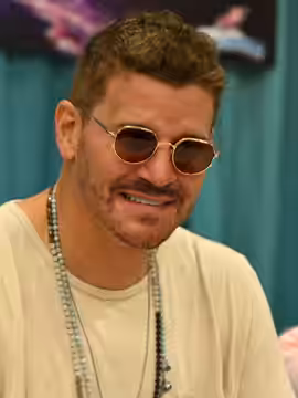 David Boreanaz at GalaxyCon Austin in 2023