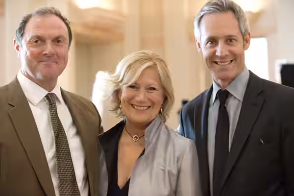 Boris McGiver, Jayne Atkinson and Michael Gill at the 73rd Annual Peabody Awards. (2014)