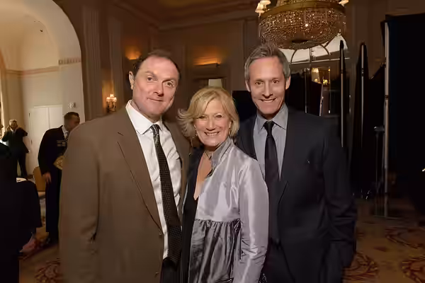 Boris McGiver, Jayne Atkinson and Michael Gill at the 73rd Annual Peabody Awards Reception. (2014)