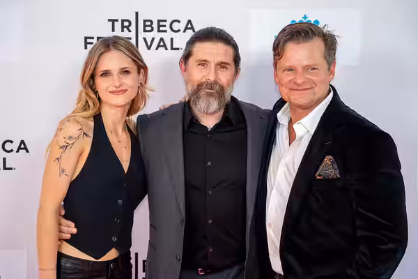 Audrey Zahn Rick Gomez Steve Zahn during the She Dances premiere at the 2025 Tribeca Festival