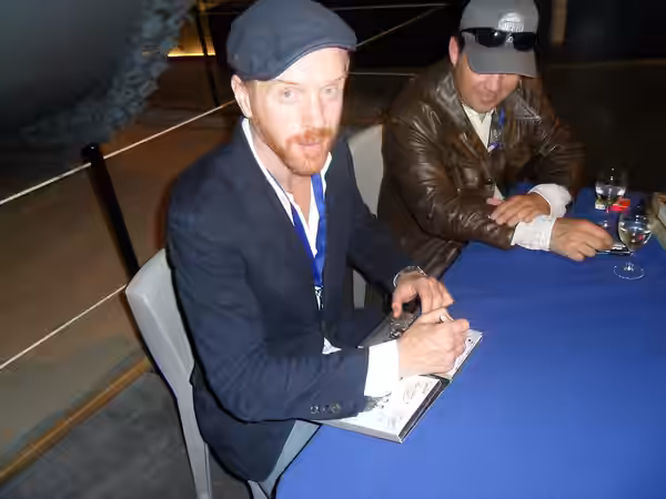 Damain Lewis at Band of Brothers Reunion (2015)