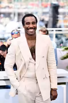 Tramel Tillman poses during a photocall for Mission: Impossible The Final Reckoning at the 2025 Cannes Film Festival