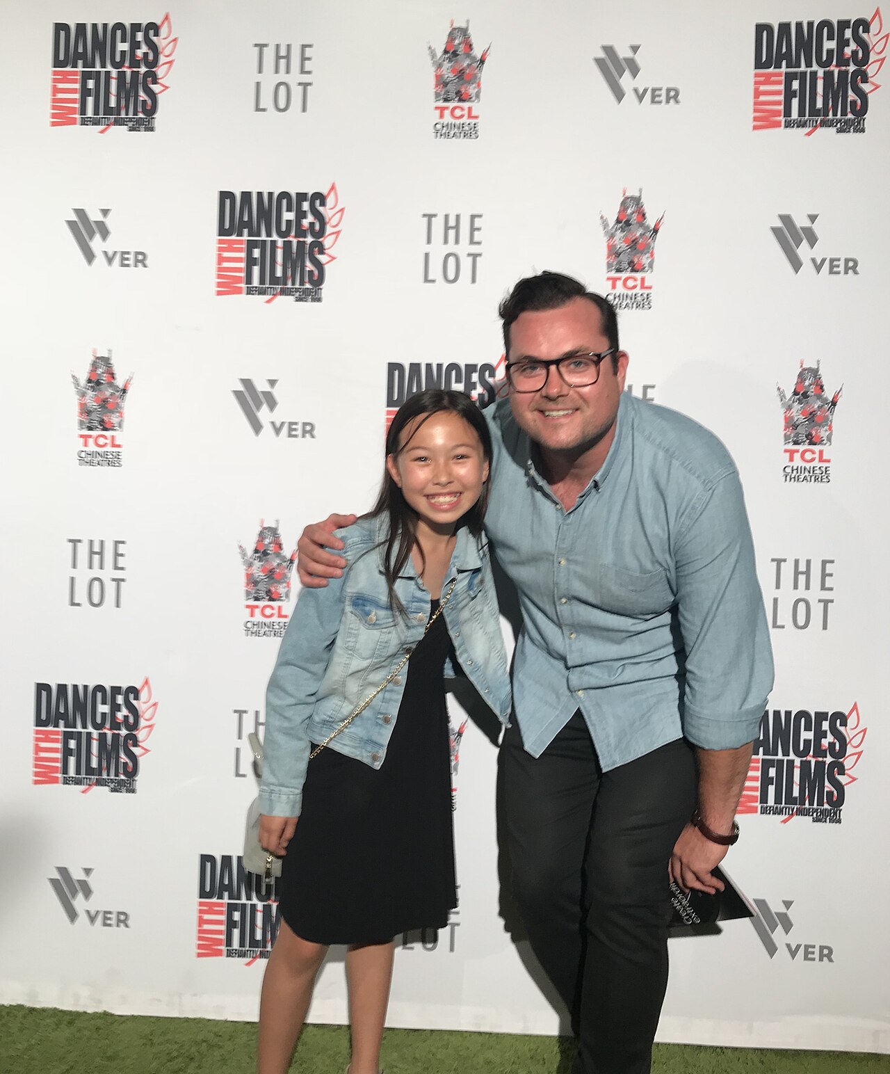 Meilee Condron and Kristian Bruun attending the screening of her film Clouds at the 2018 Dances with Films Festival