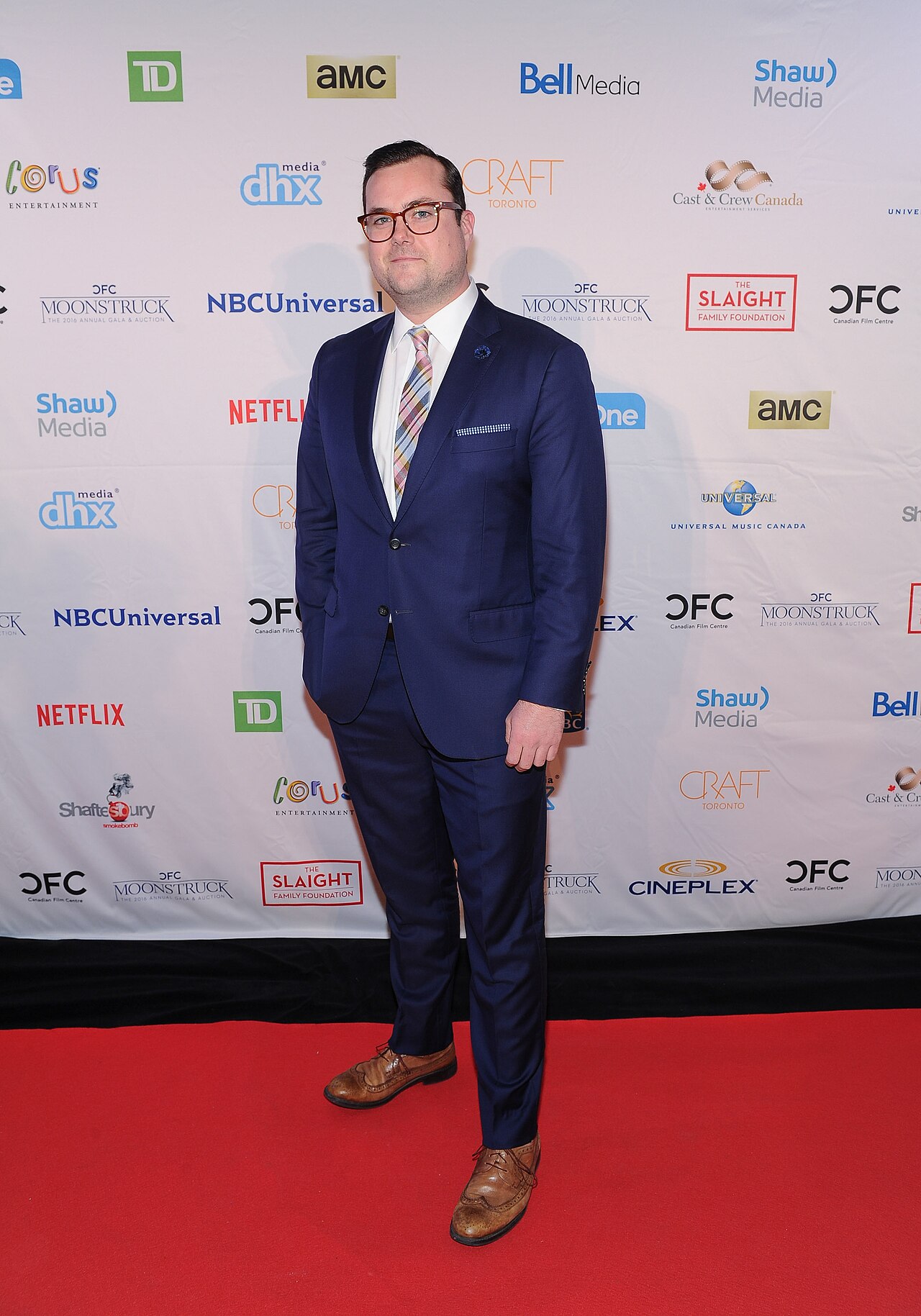 Kristian Bruun, actor, at the 2016 CFC Annual Gala &amp; Auction