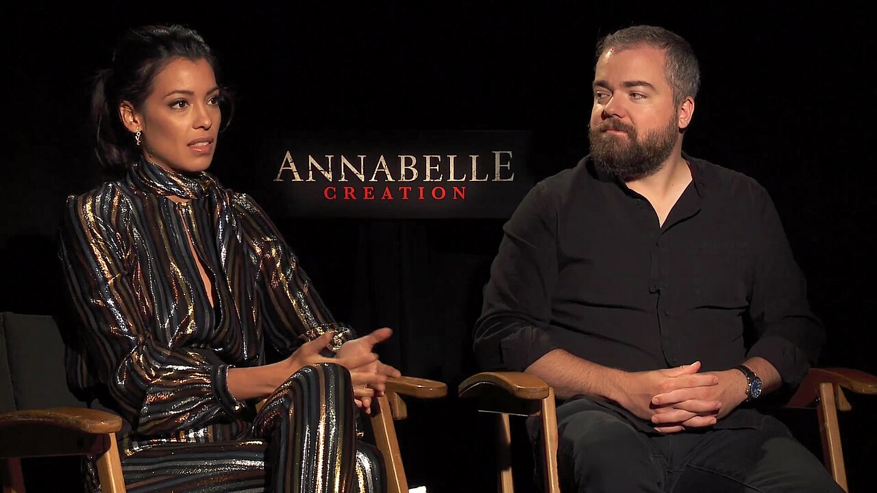 Actress Stephanie Sigman and director David F Sandberg talk about their experience filming Annabelle: Creation - in theaters August 11th, 2017.