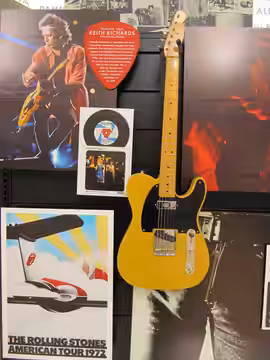 Fender Guitar Factory museum 4. Keith Richards Telecaster (2011)
